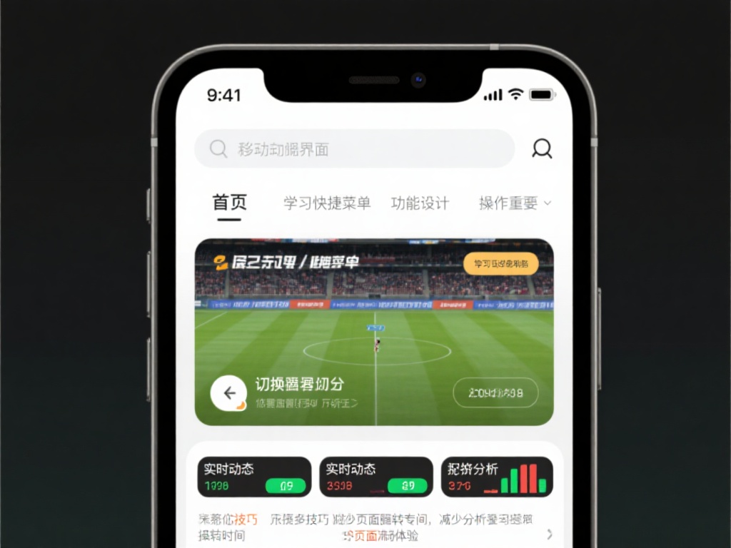 学习快捷菜单操作技巧
在手机端界面中，上方导航条